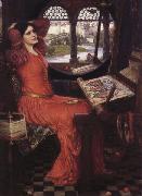 John William Waterhouse, i am Half-Sick of Shadows said the Lady of Shalott